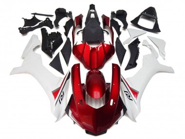 2015-2019 Yamaha YZF 1000 R1 Motorcycle Fairings - White Red Black