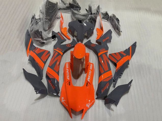 2020-2025 Yamaha YZF 1000 R1 Motorcycle Fairings - Red Grey