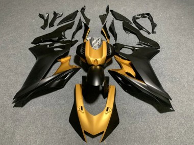 2020-2025 Yamaha YZF 1000 R1 Motorcycle Fairings - Gold Matte Black