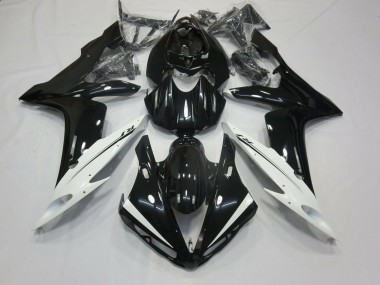 2004-2006 Yamaha YZF 1000 R1 Motorcycle Fairings - Glossy Black White