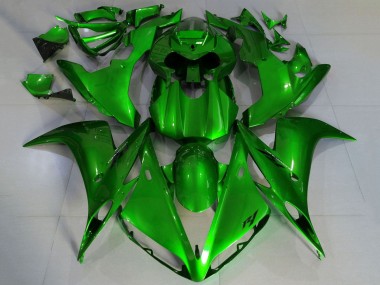 2004-2006 Yamaha YZF 1000 R1 Motorcycle Fairings - Green