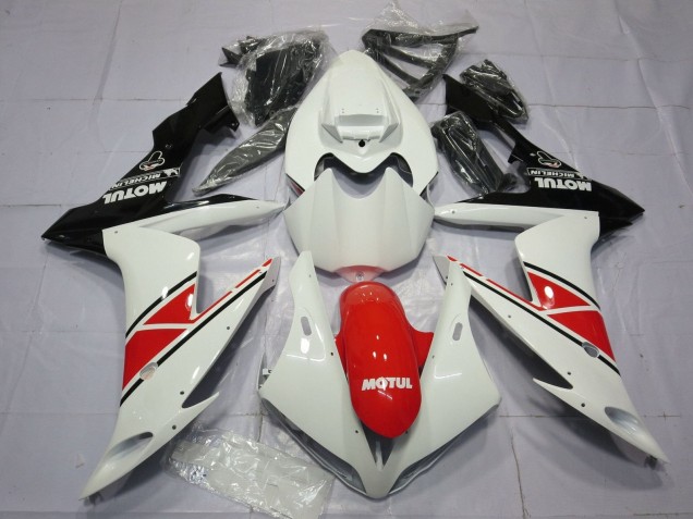 2004-2006 Yamaha YZF 1000 R1 Motorcycle Fairings - White Red Black