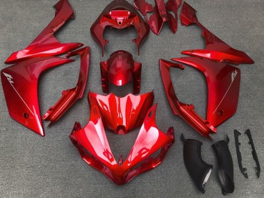 2007-2008 Yamaha YZF 1000 R1 Motorcycle Fairings - Red
