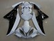 2008-2016 Yamaha YZF R6 Motorcycle Fairings - White Glossy Black