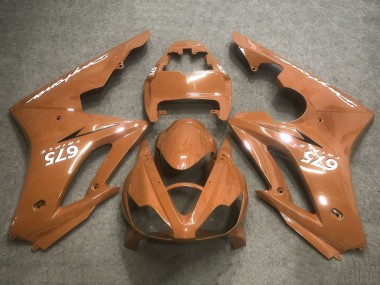 2006-2008 Triumph Daytona 675 Triple Motorcycle Fairings - Bronze Orange