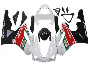 2009-2012 Triumph Daytona 675 Triple Motorcycle Fairings - White Red Green Glossy Black Castrol