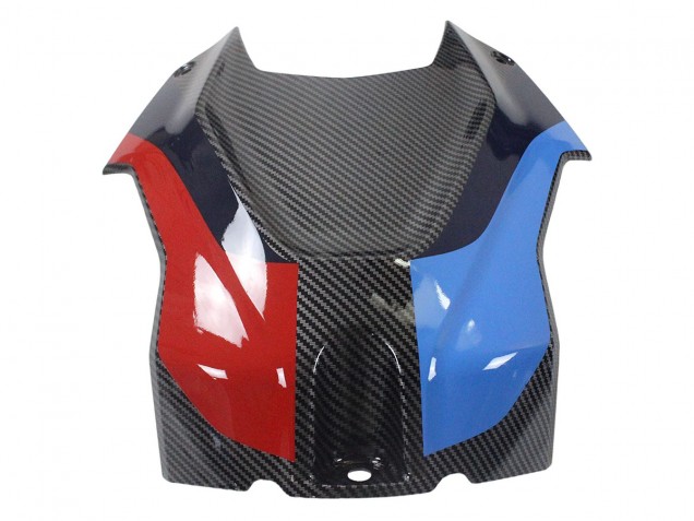 2023-2024 BMW S1000RR Motorcycle Fairings - Blue Red Carbon Fiber