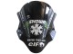 2018-2024 Kawasaki EX400 Motorcycle Fairings - Matte Black Green Monster Showr Snow
