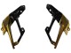 2018-2024 Kawasaki EX400 Motorcycle Fairings - Gold Glossy Black