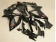 2006-2007 Suzuki GSXR 600/750 Motorcycle Fairing - Glossy Black
