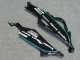 2006-2007 Suzuki GSXR 600/750 Motorcycle Fairings - White Blue Yellow Corona Alstare