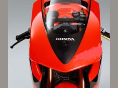 2003-2004 Honda CBR600RR Bike Fairings - Red Glossy Black