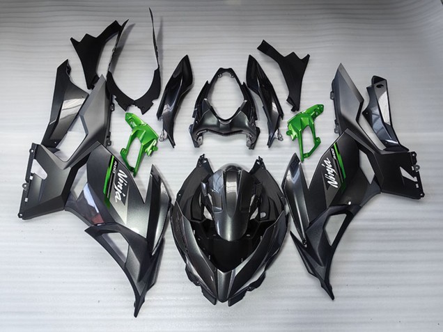 2018-2024 Kawasaki EX400 Motorcycle Fairings - Glossy Black Matte Black Green White