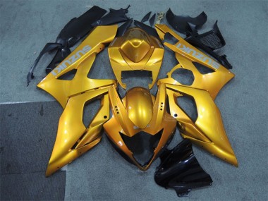 2005-2006 Suzuki GSXR 1000 Motorcycle Fairings - Gold