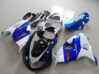 1998-2003 Suzuki TL1000R Motorcycle Fairing - White Blue Black