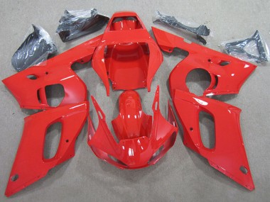 1998-2002 Yamaha YZF R6 Motorcycle Fairings - Red