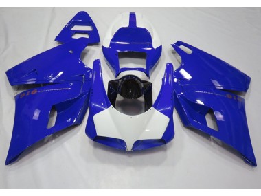 Online 1993-2005 Ducati 996 748 916 998 Fairings - Gloss Blue & White