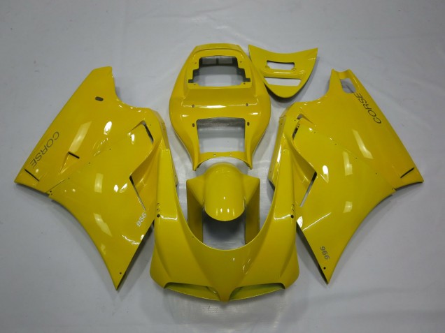 Online 1993-2005 Ducati 996 748 916 998 Fairings - Lighter Yellow Online 1993-2005 Ducati 996 748 916 998 Fairings - Lighter Yellow