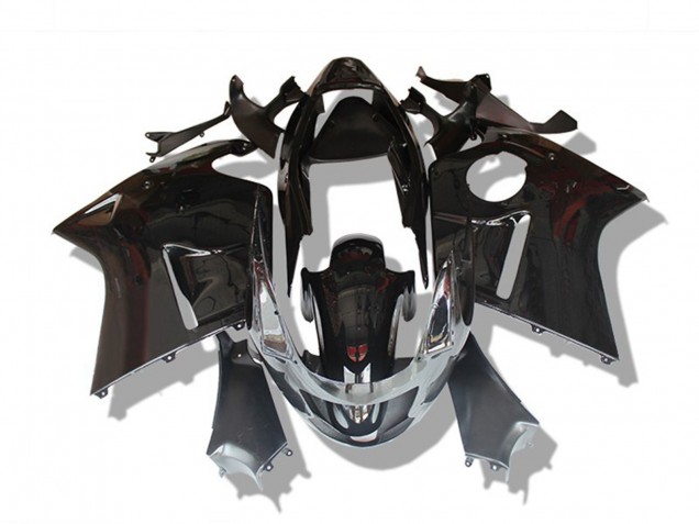 Online 1996-2007 Honda CBR1100XX Fairings - Gloss Black and Red Online 1996-2007 Honda CBR1100XX Fairings - Gloss Black and Red