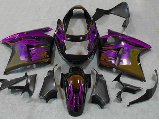 Online 1996-2007 Honda CBR1100XX Fairings - Purple Flame