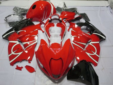 Online 1997-2007 Suzuki GSXR 1300 Fairings - Black and White