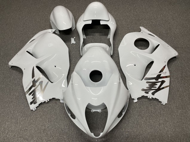 Online 1997-2007 Suzuki GSXR 1300 Fairings - Gloss White Design Online 1997-2007 Suzuki GSXR 1300 Fairings - Gloss White Design