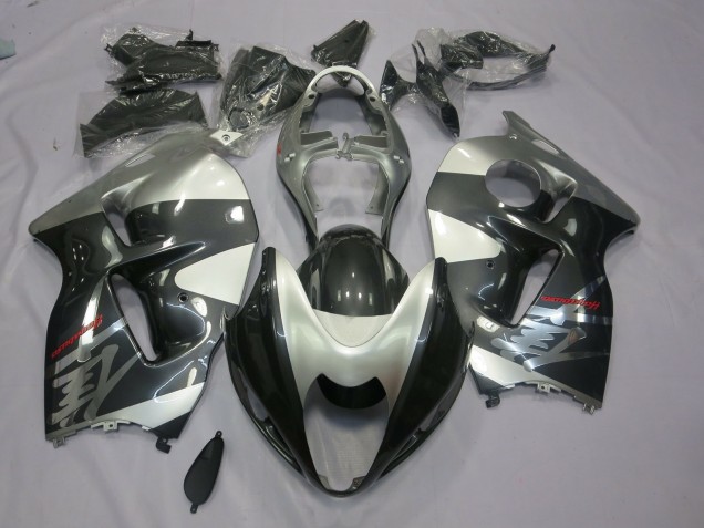 Online 1997-2007 Suzuki GSXR 1300 Fairings - Grey and Silver Online 1997-2007 Suzuki GSXR 1300 Fairings - Grey and Silver
