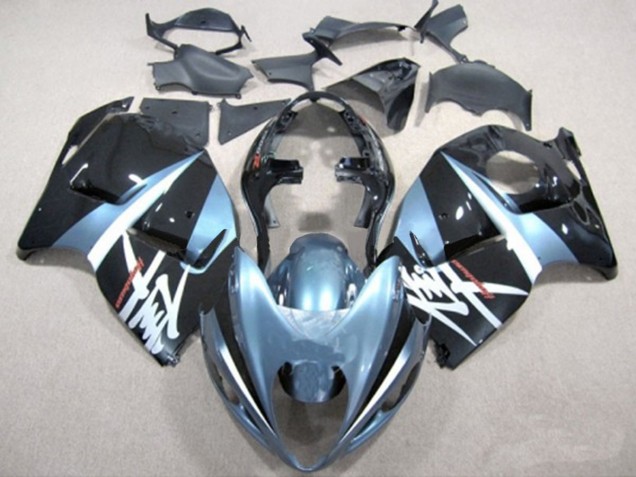 Online 1997-2007 Suzuki GSXR 1300 Fairings - Light Blue and Black Online 1997-2007 Suzuki GSXR 1300 Fairings - Light Blue and Black