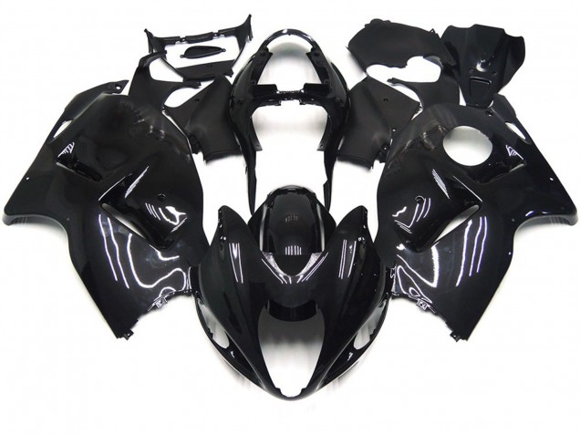 Online 1997-2007 Suzuki GSXR 1300 Fairings - Plain Black Gloss