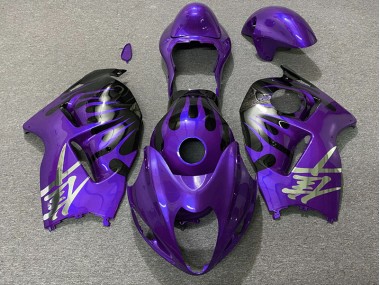 Online 1997-2007 Suzuki GSXR 1300 Fairings - Purple and Black