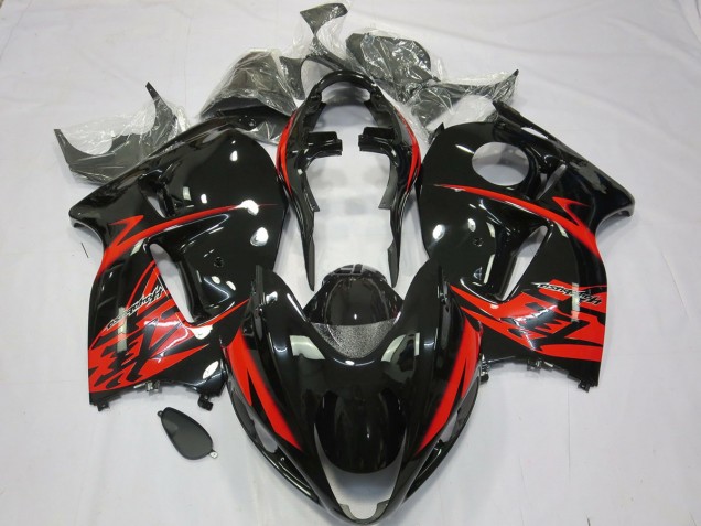 Online 1997-2007 Suzuki GSXR 1300 Fairings - Red and Black