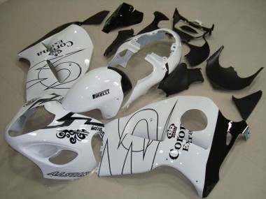 Online 1997-2007 Suzuki GSXR 1300 Fairings - White with Green