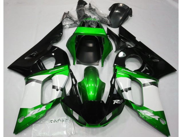 Online 1998-2002 Yamaha R6 Fairings - Metallic Green Online 1998-2002 Yamaha R6 Fairings - Metallic Green