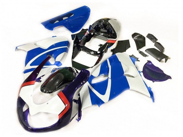 Online 1998-2003 Suzuki TL1000R Fairings - Blue and Black