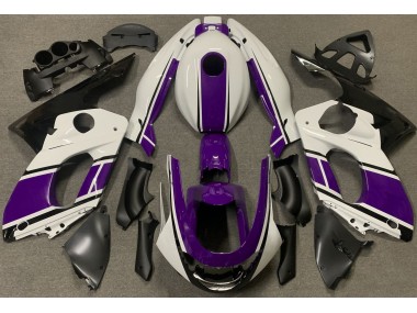 Online 1998-2007 Yamaha YZF600 Fairings - Gloss White and Dark Purple