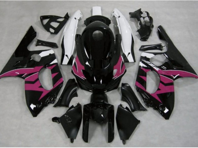 Online 1998-2007 Yamaha YZF600 Fairings - Pink Black and White Online 1998-2007 Yamaha YZF600 Fairings - Pink Black and White