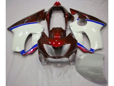 Online 1999-2000 Honda CBR600 F4 Fairings - Deep Red and Blue