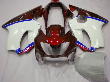 Online 1999-2000 Honda CBR600 F4 Fairings - Deep Red and Blue
