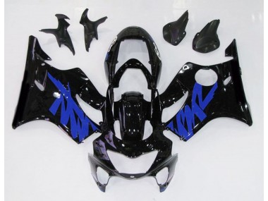 Online 1999-2000 Honda CBR600 F4 Fairings - Gloss Black & Blue