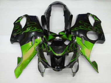 Online 1999-2000 Honda CBR600 F4 Fairings - Green Flame
