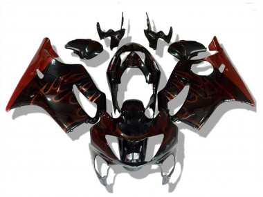 Online 1999-2000 Honda CBR600 F4 Fairings - Red Flame