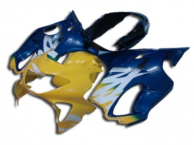 Online 1999-2000 Honda CBR600 F4 Fairings - Yellow and Blue