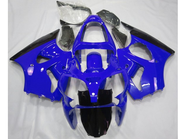 Online 2000-2002 Kawasaki ZX6R Fairings - Gloss Blue & Black Online 2000-2002 Kawasaki ZX6R Fairings - Gloss Blue & Black