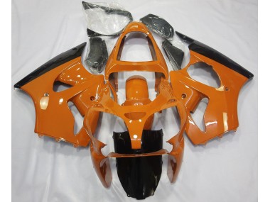 Online 2000-2002 Kawasaki ZX6R Fairings - Gloss Orange & Black