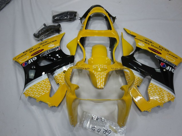 Online 2000-2002 Kawasaki ZX6R Fairings - Yellow Elf Online 2000-2002 Kawasaki ZX6R Fairings - Yellow Elf