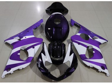 Online 2000-2002 Suzuki GSXR 1000 Fairings - Deep Purple & logos