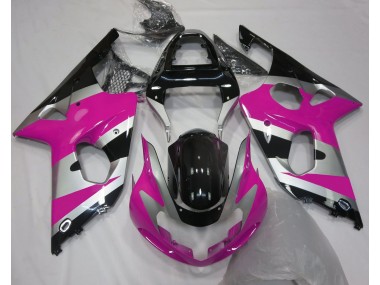 Online 2000-2002 Suzuki GSXR 1000 Fairings - Pink Silver OEM Style