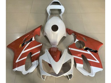 Online 2001-2003 Honda CBR600 F4i Fairings - Gloss White and Orange