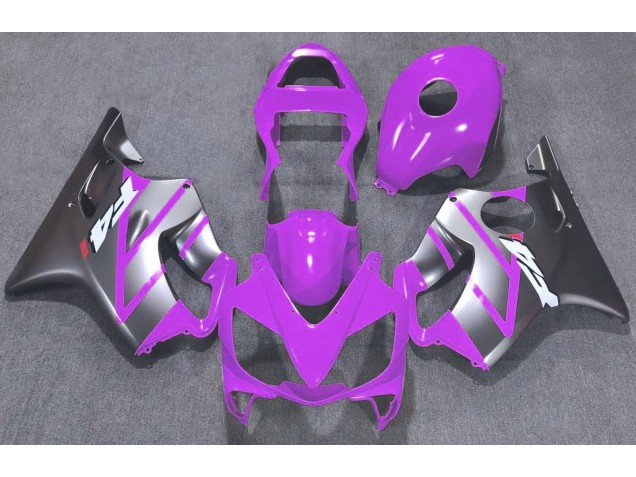 Online 2001-2003 Honda CBR600 F4i Fairings - Purple and Matte Silver