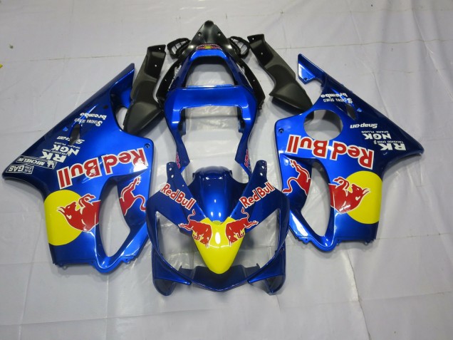 Online 2001-2003 Honda CBR600 F4i Fairings - Red Bull Design Online 2001-2003 Honda CBR600 F4i Fairings - Red Bull Design